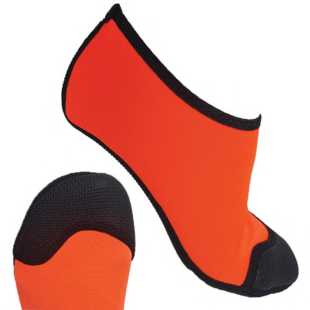 swimming socks for adults orange
