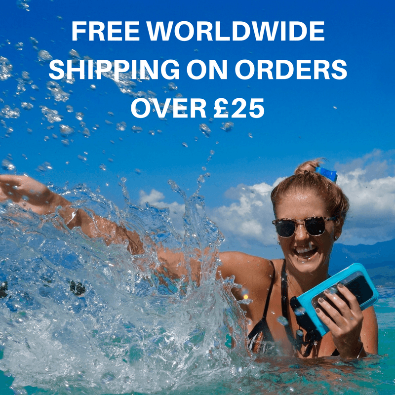 FREE WORLDWIDE SHIPPING on all orders over £25