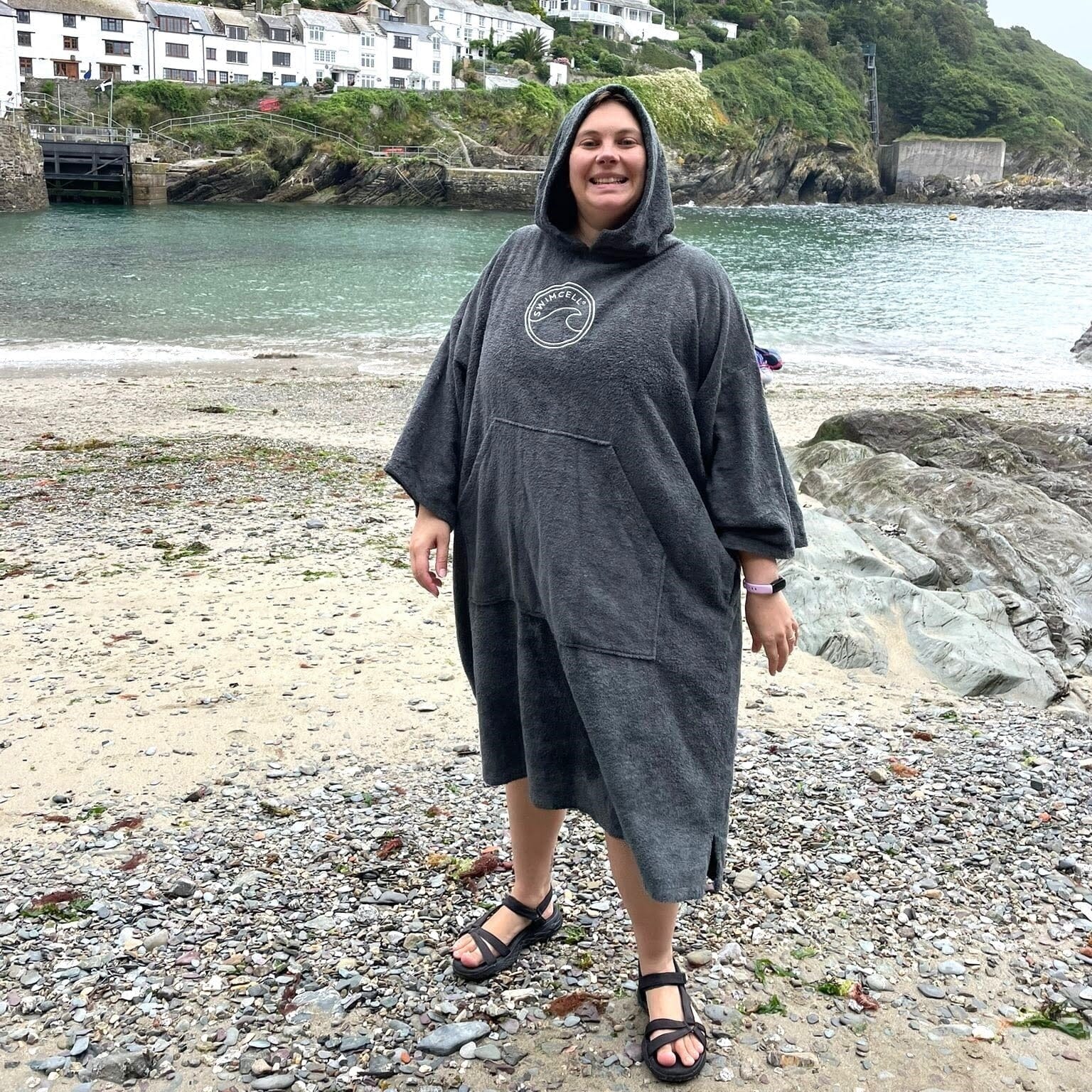 towel changing robe