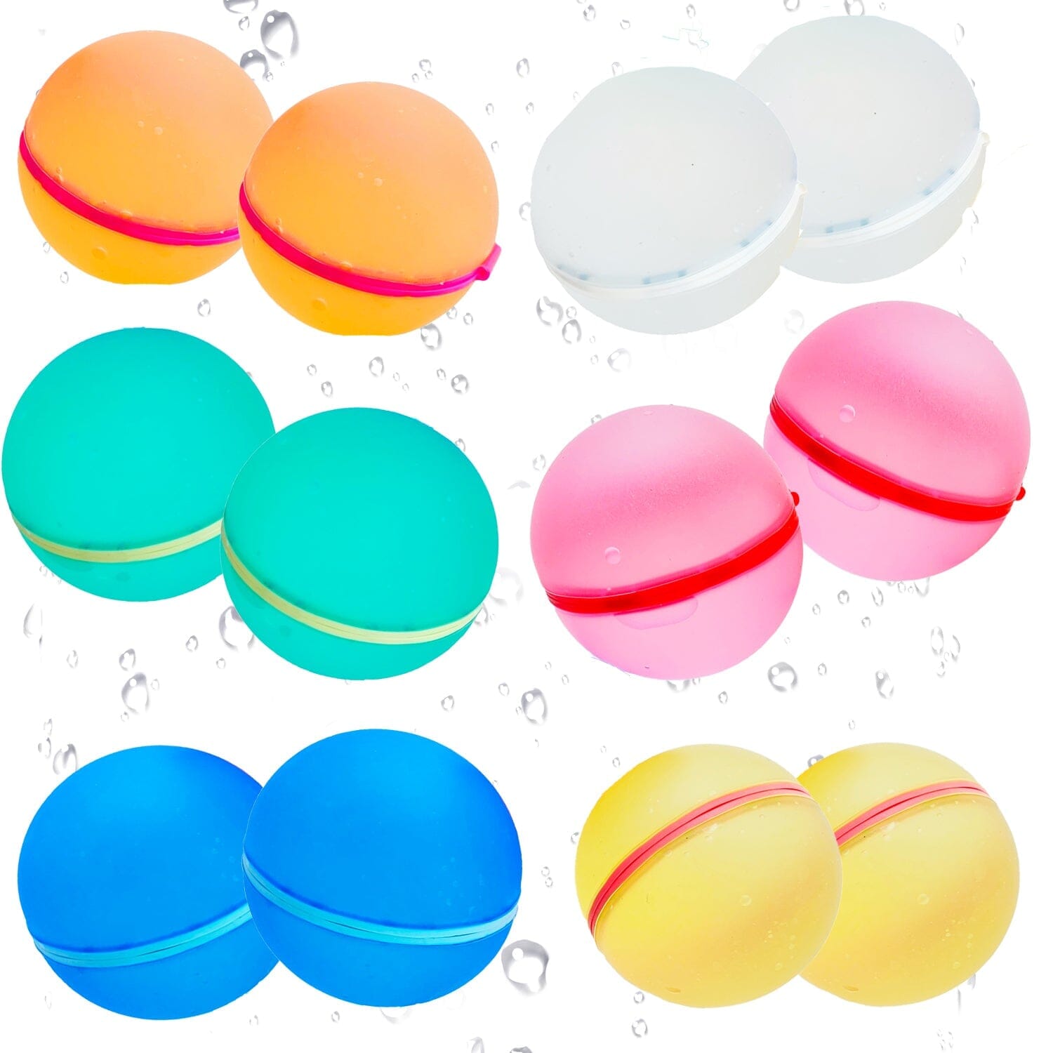 Magnetic self sealing water balloons high quality