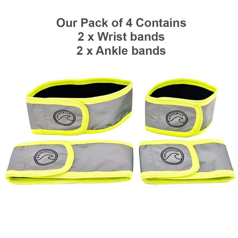 Hi Vis Reflective Arm and Ankle Bands For Walking and Running