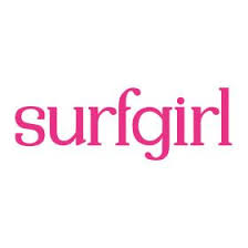 Surf girl logo