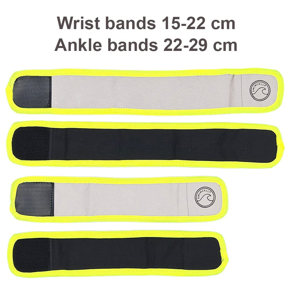 Reflective hi vis armbands for wrist and ankle