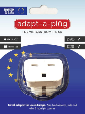 Travel Adapter for Use In Europe