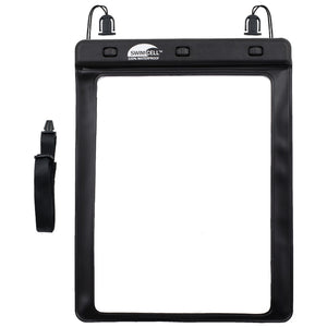 SwimCell Large Tablet waterproof case black windows