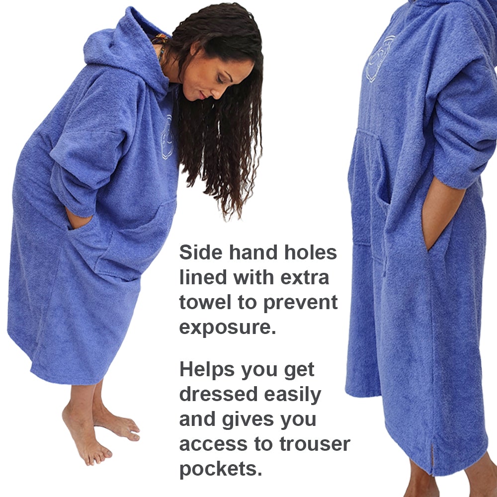 SwimCell Changing Towel Side Hole Pockets