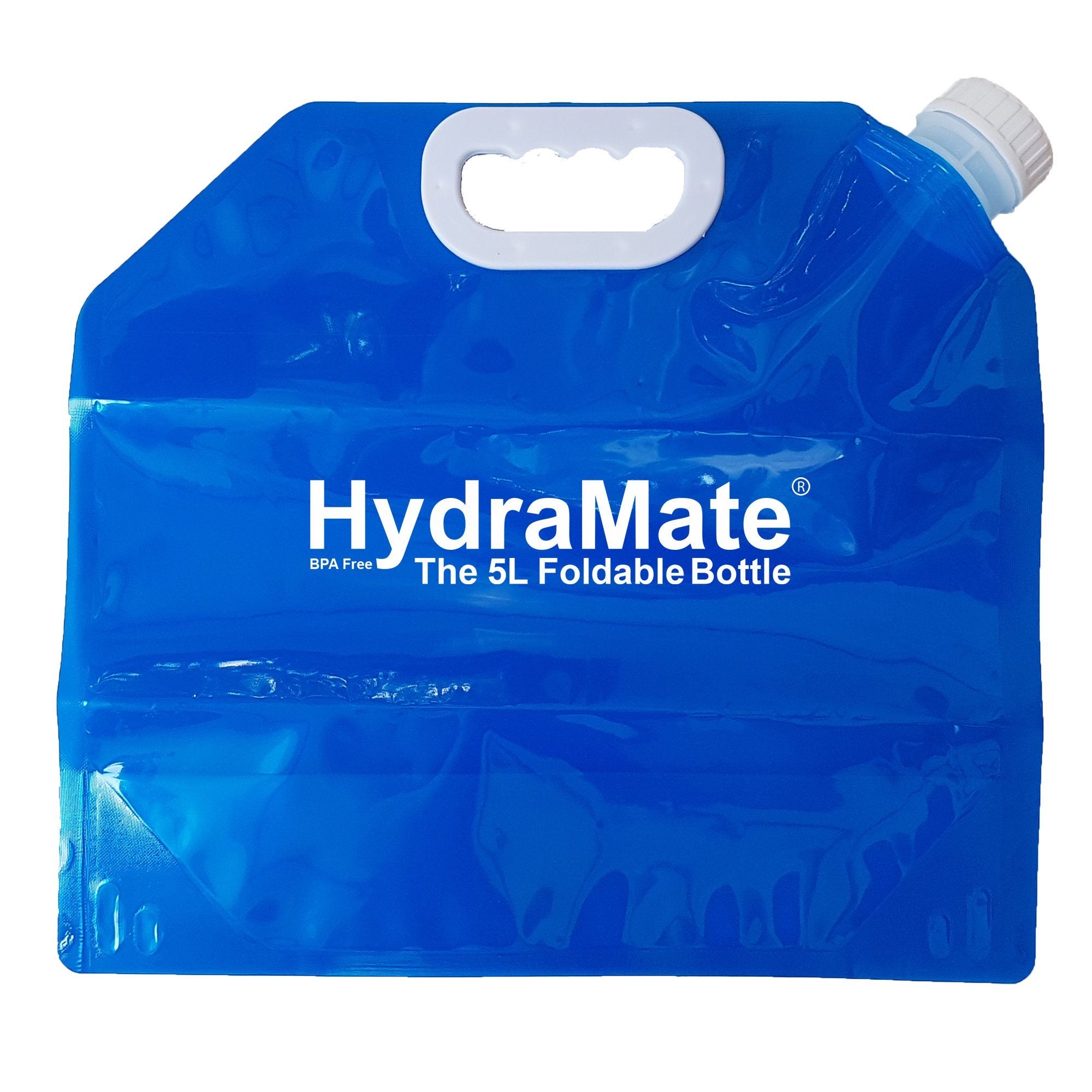 HydraMate faltbare 5-Liter-Flasche, 2 Stück. BPA-frei. - SwimCell