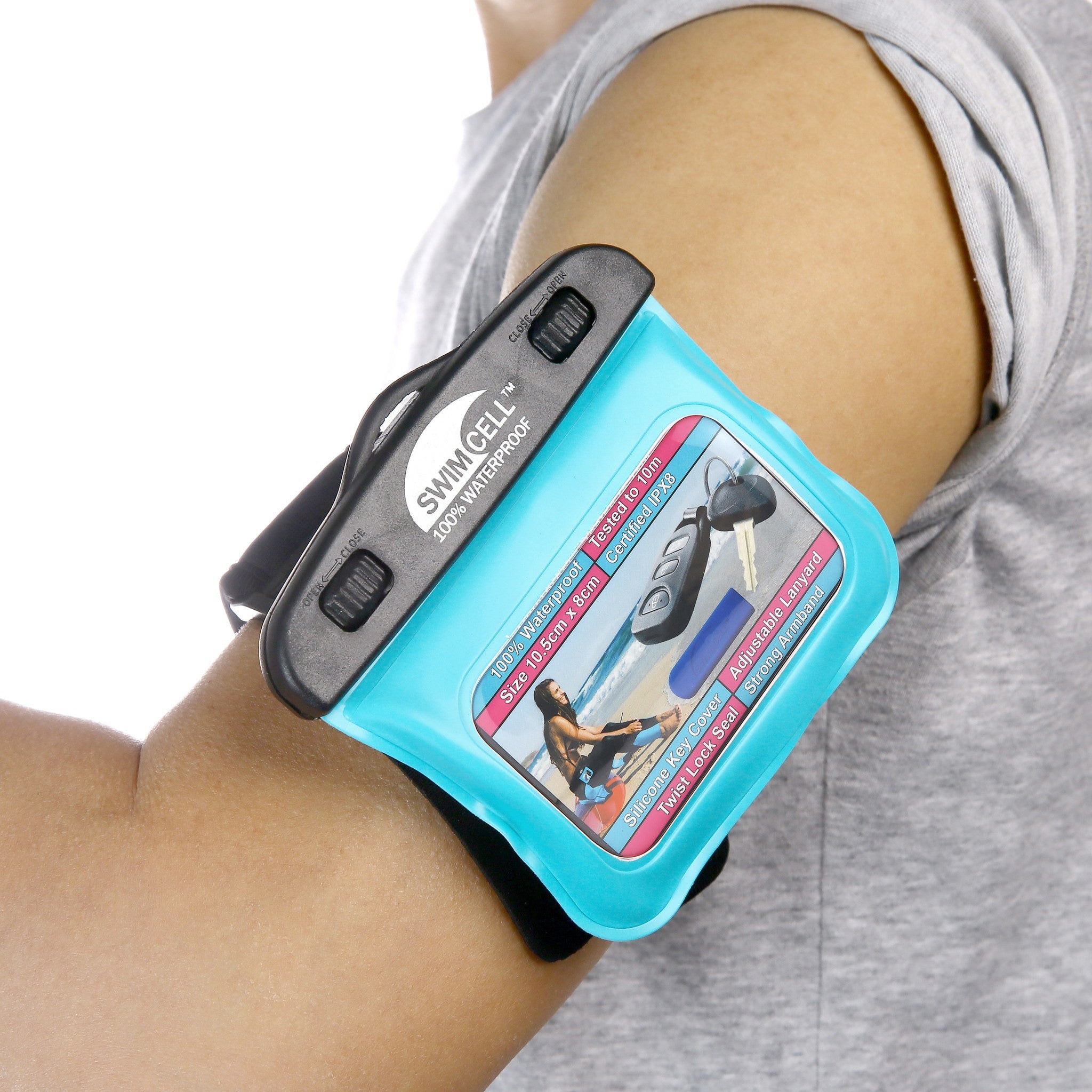 Arm top key holder