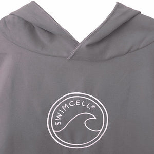 SwimCell Microfibre 2 in 1 changing robe towel grey