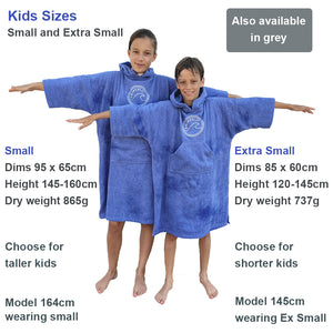 Kids changing poncho towel swimcell