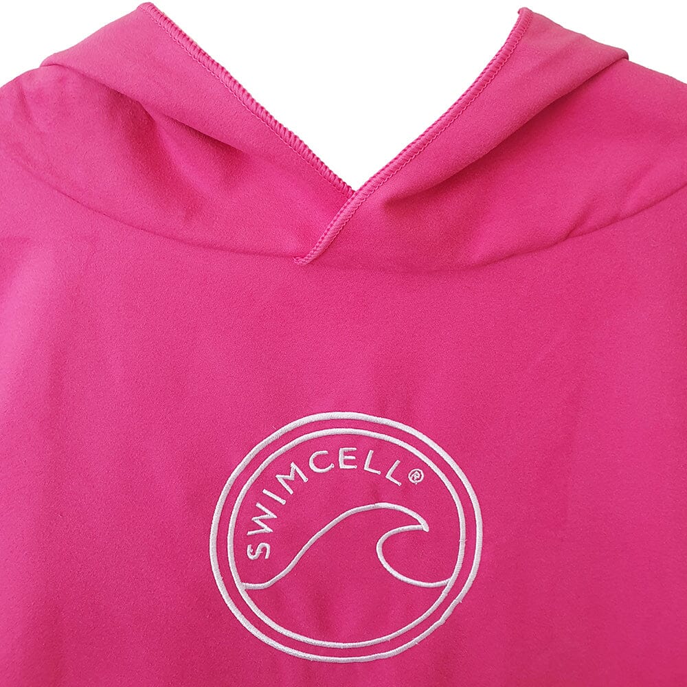 SwimCell Microfibre 2 in 1 changing robe towel pink