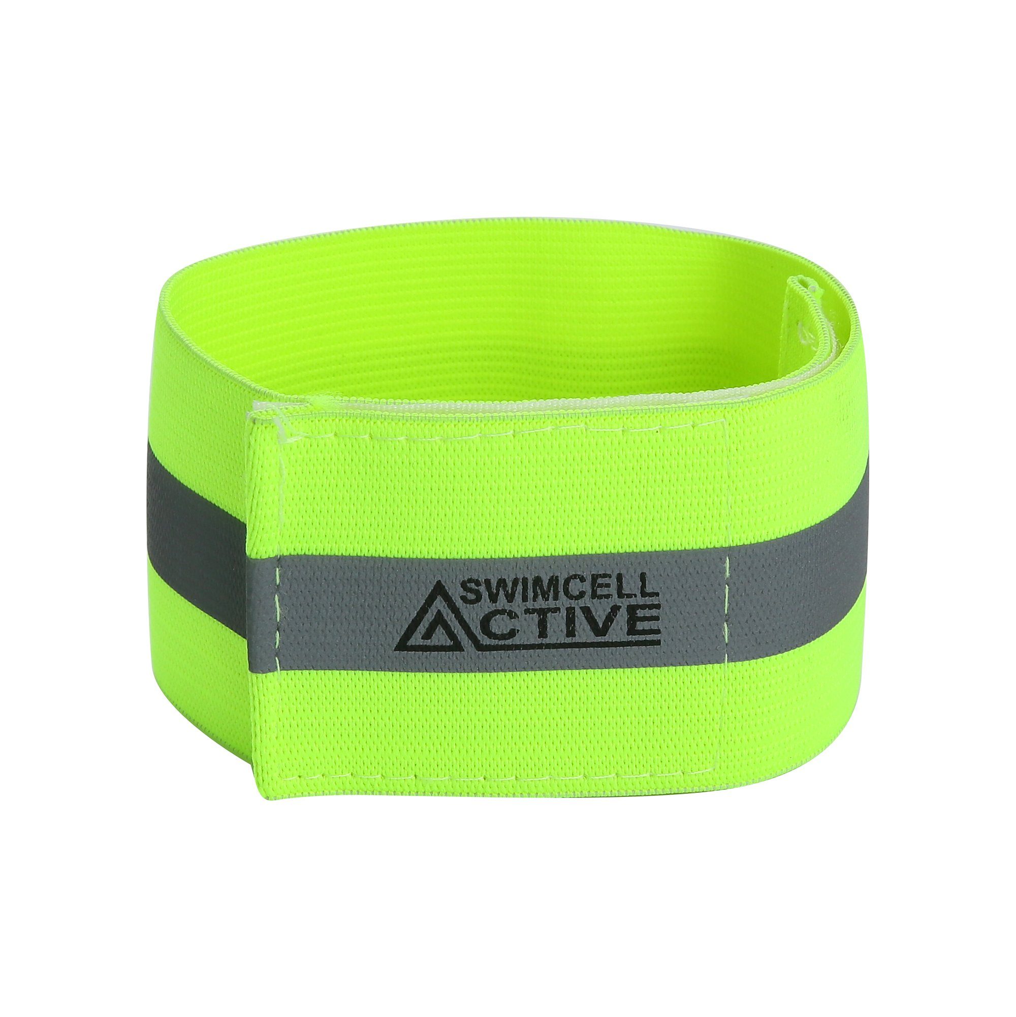 swimcell reflective neon armband for walking