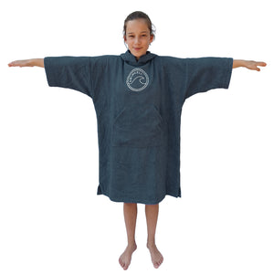 SwimCell Changing Robe Towel Grey Small