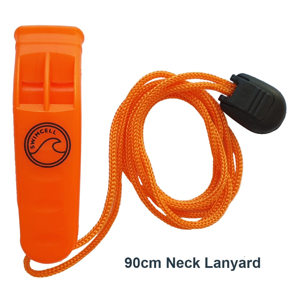 SwimCell Survival Whistle With Lanyard