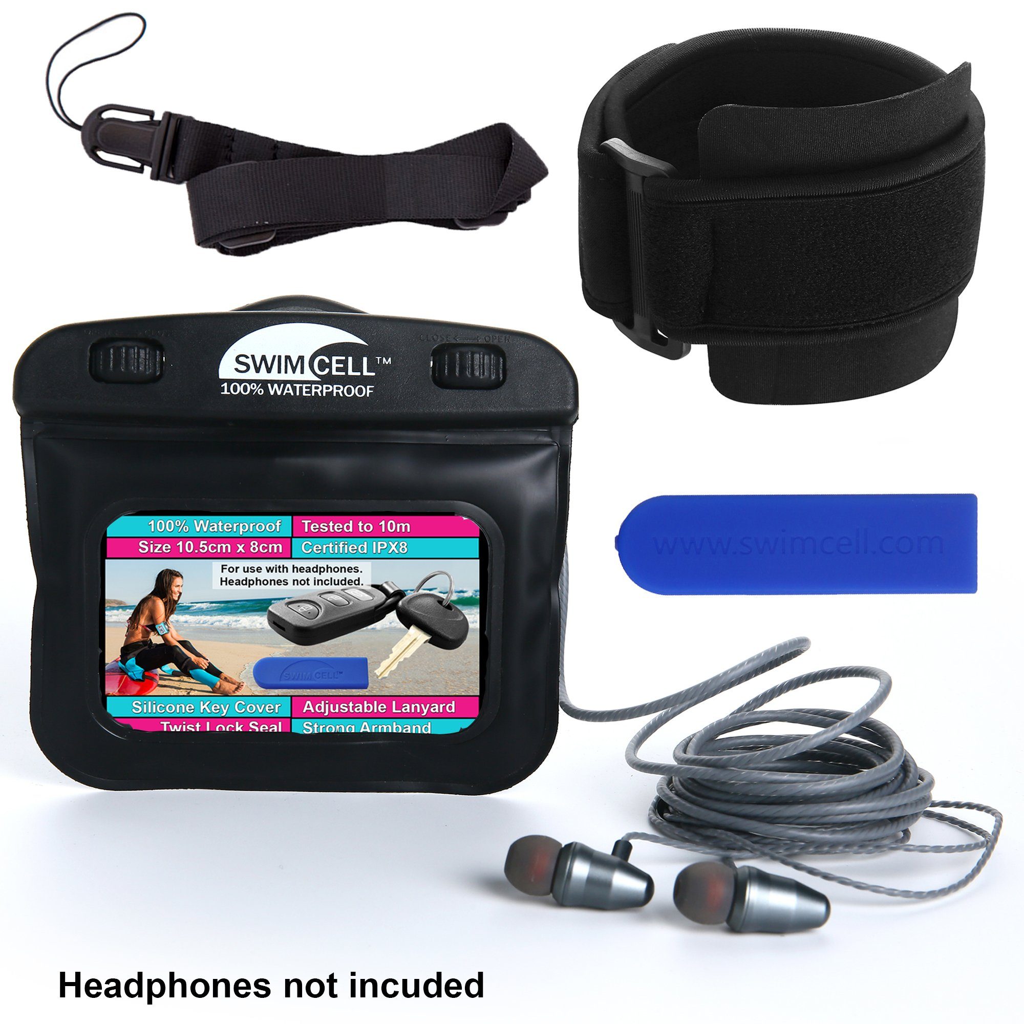 SwimCell MP3 Player waterproof case