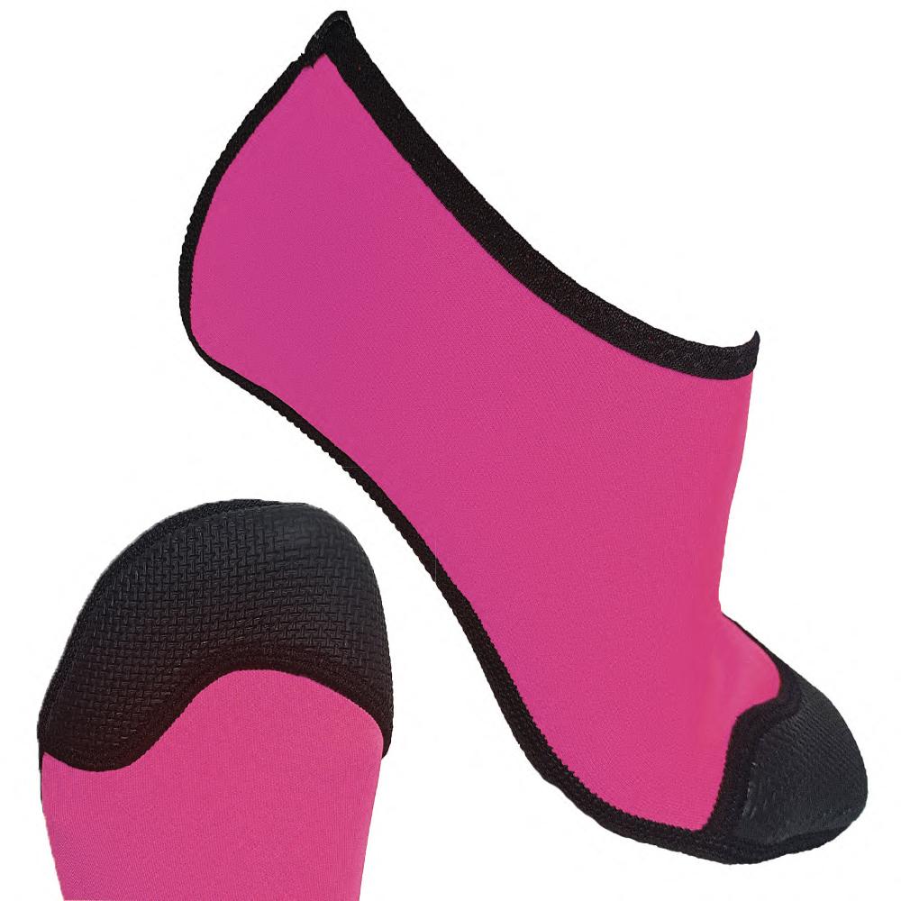 swimming socks for open water swimming pink
