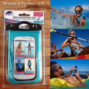 SwimCell Waterproof Case Packaging Perfect Gift for outdoor people.