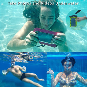 SwimCell Waterproof Case take your phone swimming underwater