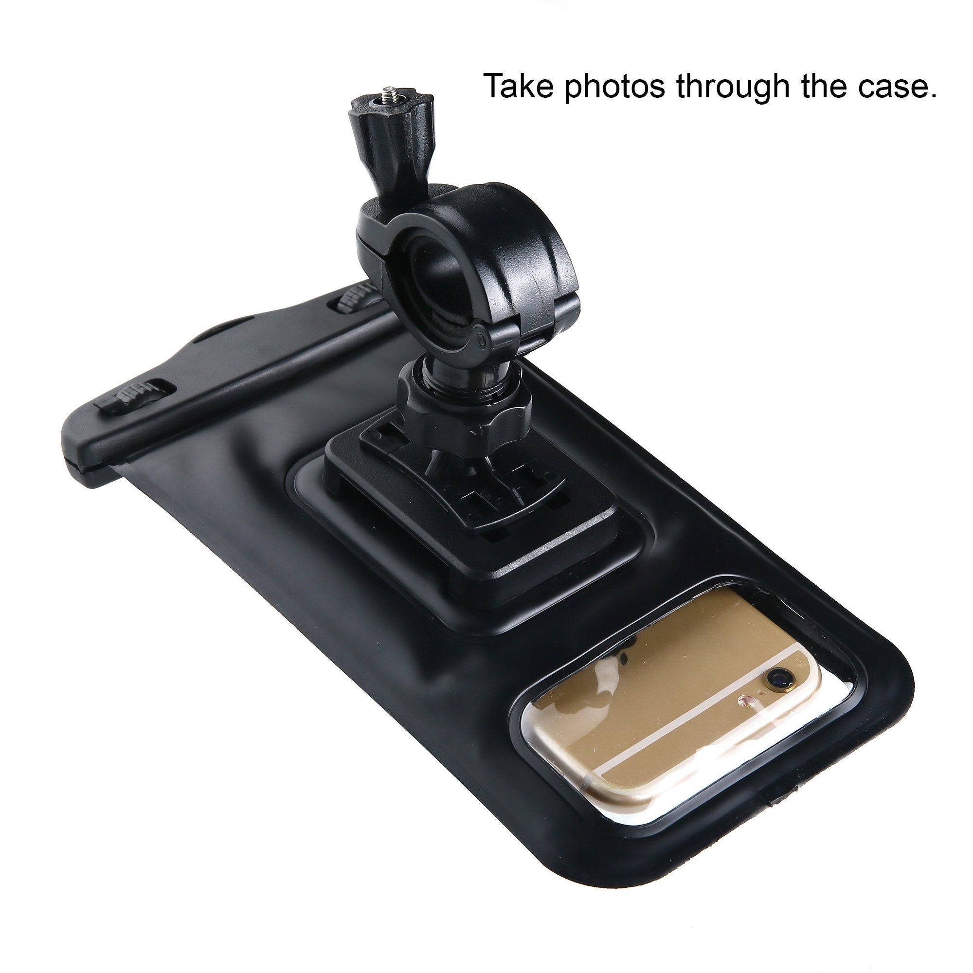 Cozycase Bike Phone Holder for iPhone 13 Pro Max Waterproof - One Button  Unlock+Auto Lock in One Second - Metal/Aluminium【360° Rotatable Detachable】