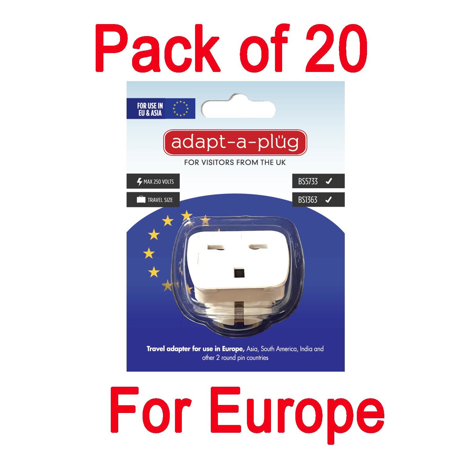 Wholesale travel adapters for europe