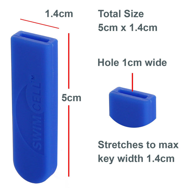 Silicone Key Blade Cover. Key Sheath. - SwimCell